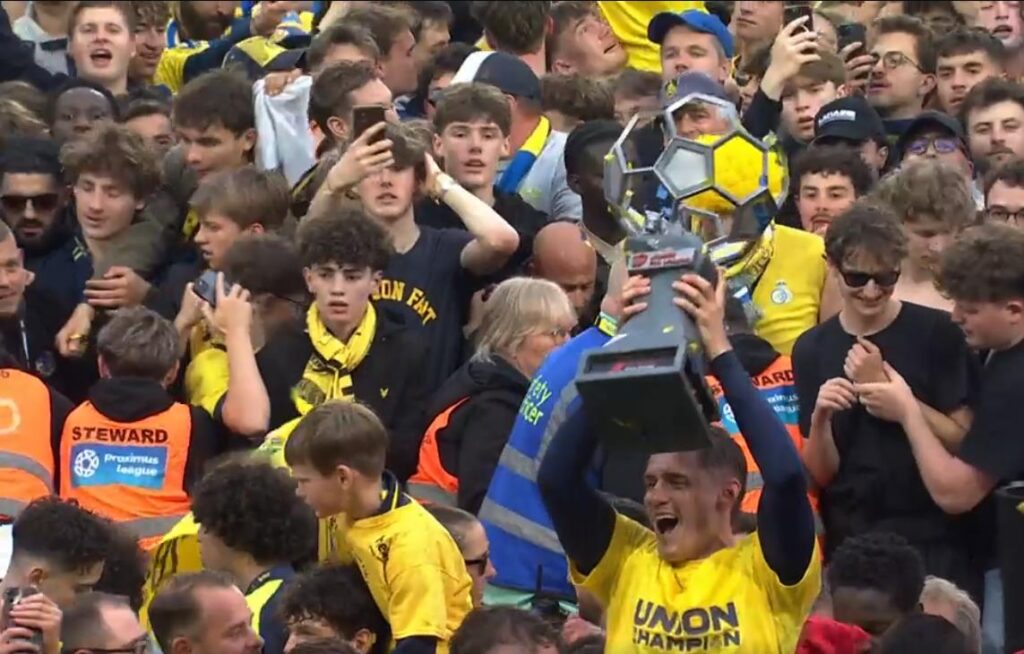 Castro Montes kampioen met Union